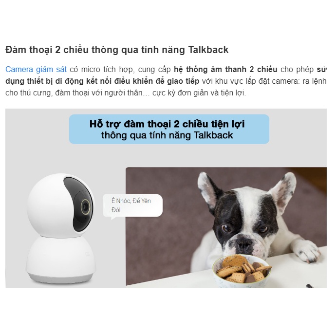 Camera giám sát 360 Xiaomi Imilab A1 chất lượng full 2K | Camera xiaomi SE 1080P | Camera xiaomi wifi 2K - mihoanggia