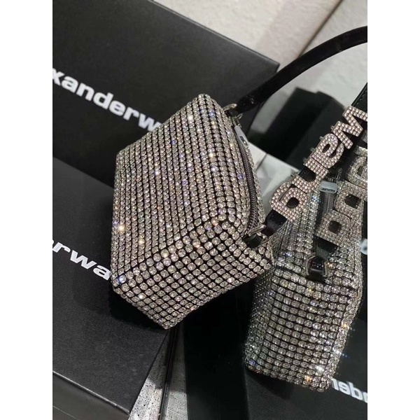 Túi kẹp nách đá W.a.n.g kèm dây đeo chéo siêu hot