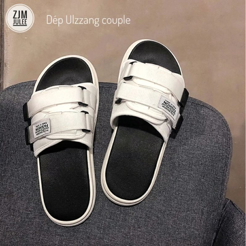 Dép quai ngang ulzzang couple nam nữ - dép unisex CAO CẤP