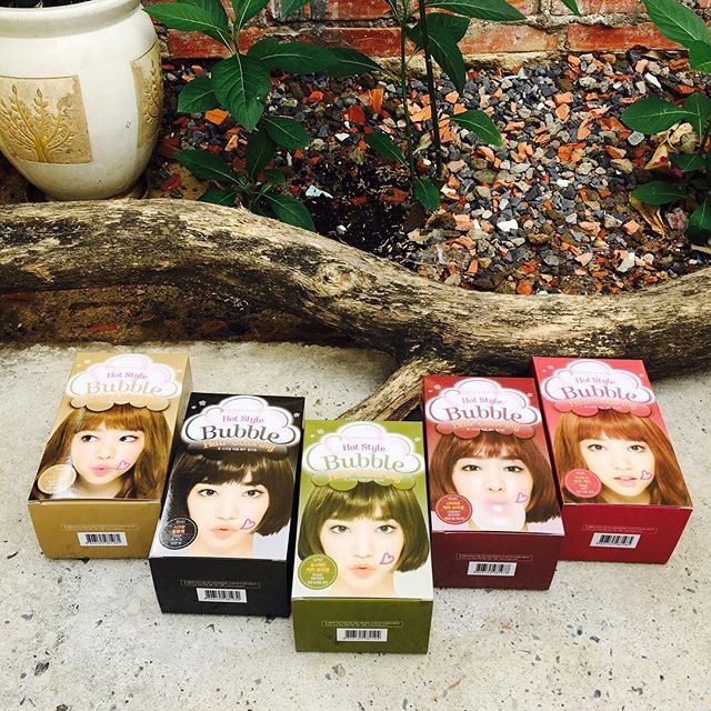 [CAM KẾT CHUẨN HÀN] Nhuộm tóc dạng bọt Bubble Hair Coloring Hàn Quốc | BigBuy360 - bigbuy360.vn