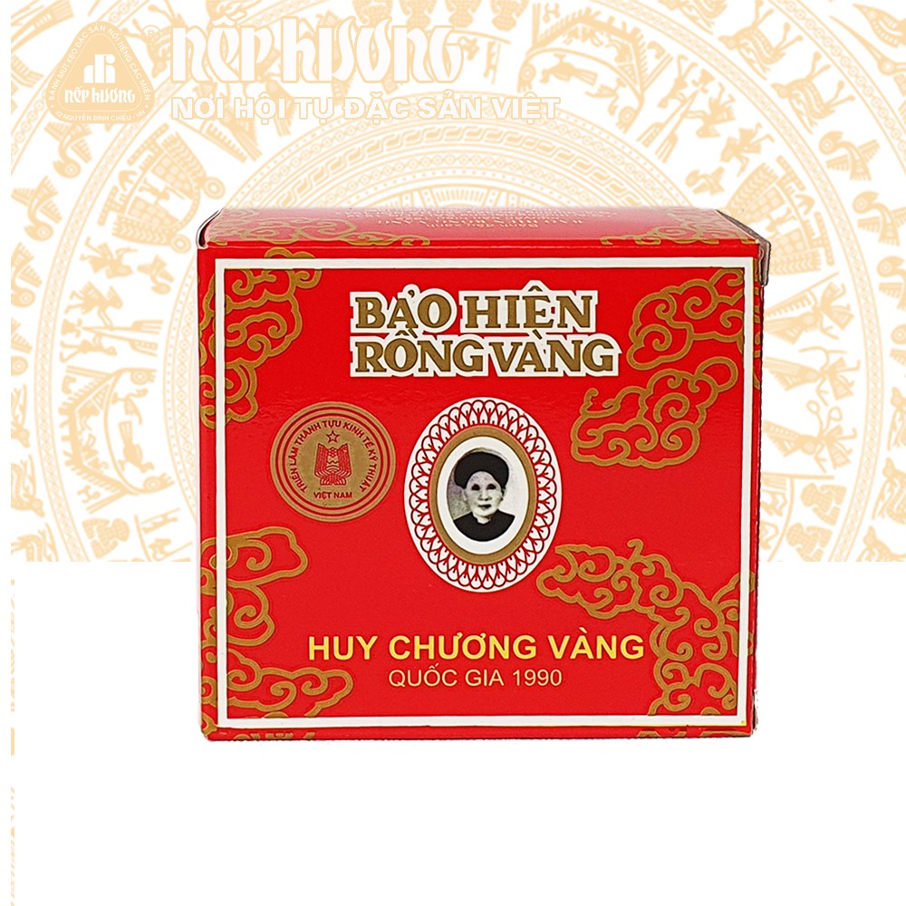 Bánh đậu xanh - Bảo Hiên Rồng Vàng - Hộp 160g - Đặc sản Hải Dương