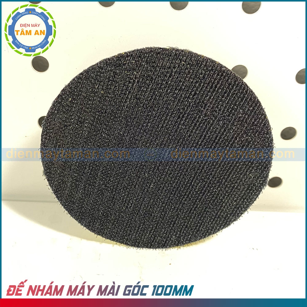 Đế nhám dùng cho máy mài góc 100MM