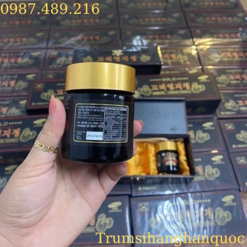 Cao Linh Chi YoungJi Hàn Quốc Hộp Đen 3 Lọ x 120Gr, Tăng Cường Hệ Miễn Dịch Và Ổn Định Huyết Áp