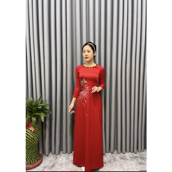 [ SALE SỐC ]Áo dài thiết kế cao cấp, Áo dài truyền thống - mã sản phẩm TT18 - chất lụa tây thi cao cấp | BigBuy360 - bigbuy360.vn