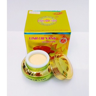Kem sạch mụn thâm trắng da mờ sẹo linh chi vàng 25g