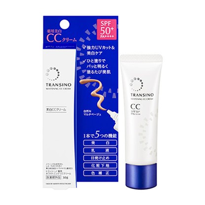 Kem trang điểm và chống nắng Transcino CC cream SPF 50 + PA ++++