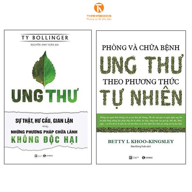 Sách Combo Ung Thư sự thật và những phương pháp phòng chữa bệnh tự nhiên