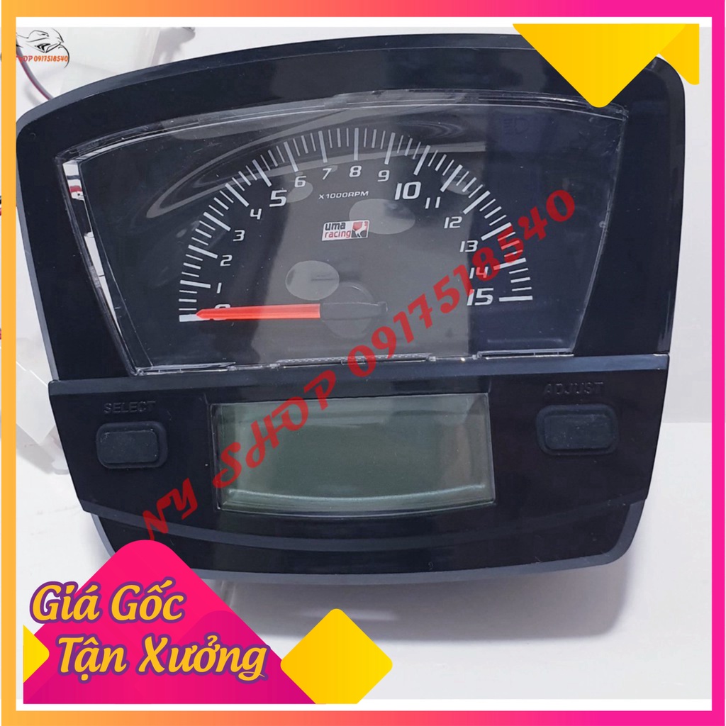 🥇 Đồng hồ  koso uma racing 1-1 cho dream II 🥇 (Ảnh Sp thật)