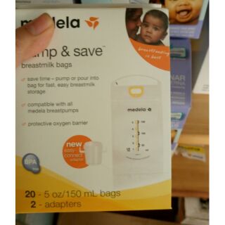 Hộp 20 túi trữ sữa Medela