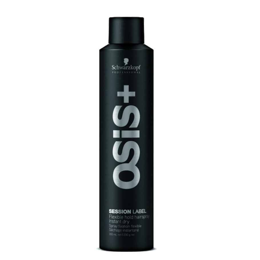 Gôm Xịt Tóc Osis+ Black Super Dry Fix Schwarzkopf 500ml (Strong Hold Hairspray)