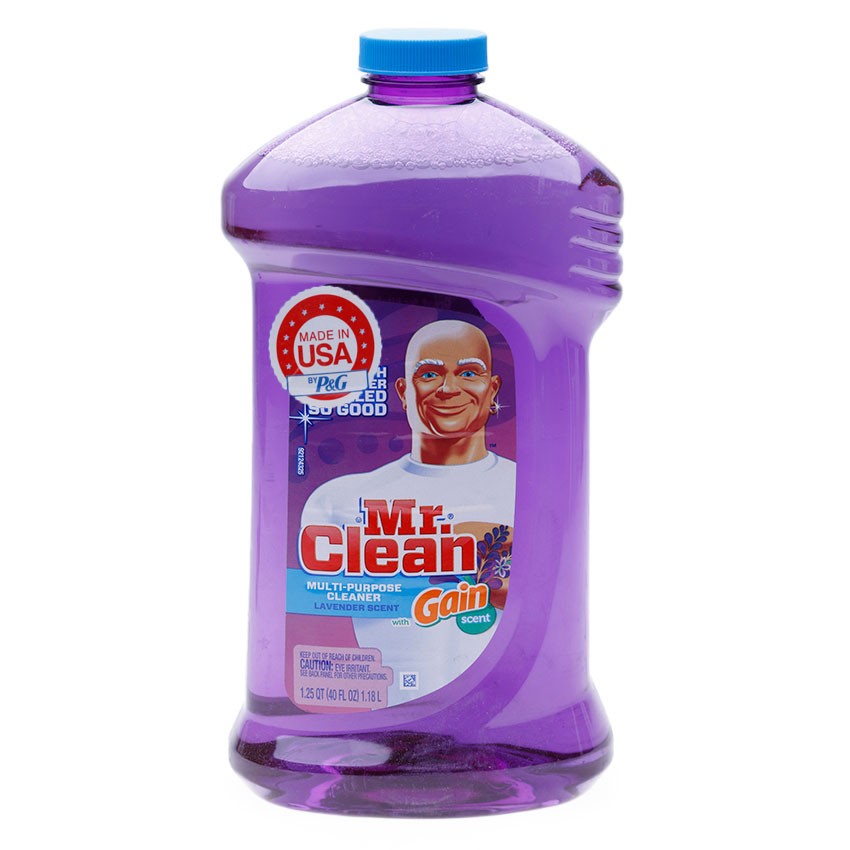 Nước lau sàn Mr.Clean Multi - Surface Cleaner with Gain Scent Moonlight Breeze 1.33L