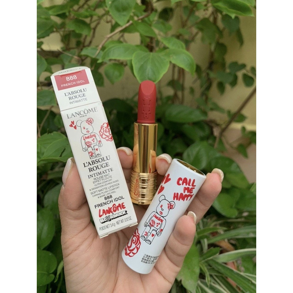 Son môi Lancome kết hợp với BE@RBICK bản limitted siêu hiếm