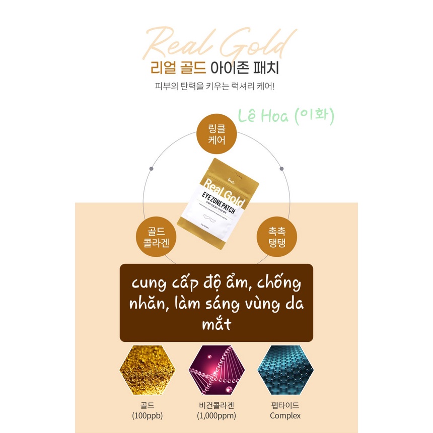 Mặt nạ mắt PRRETI Eye Zone Patch gói 30 miếng