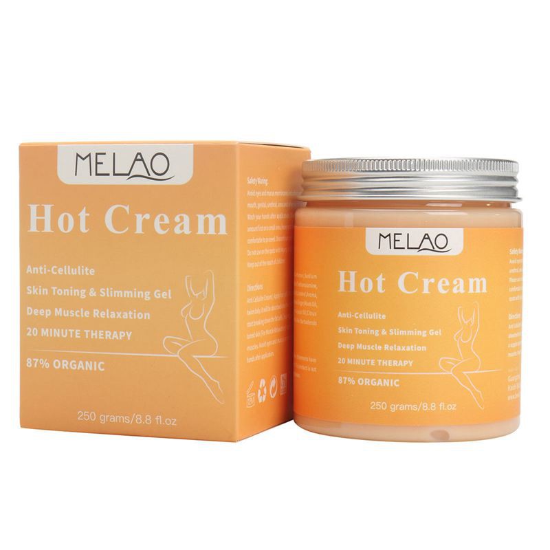 MELAO 250g Anti Cellulite Hot Cream Slimming-Deep Muscle Relaxation Body slimming massage cream