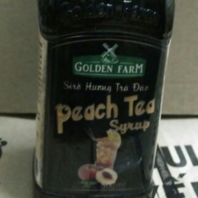 siro golden farm trà đào 500ml
