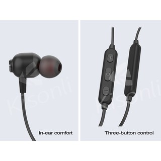 K89 Tai nghe bluetooth thể thao Kisonli KX-3 Bass mạnh - thiết kế nam châm 2 đầu 1