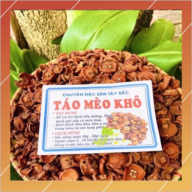 Táo Mèo Khô 1kg Loại Đặc Biệt Thơm Ngon