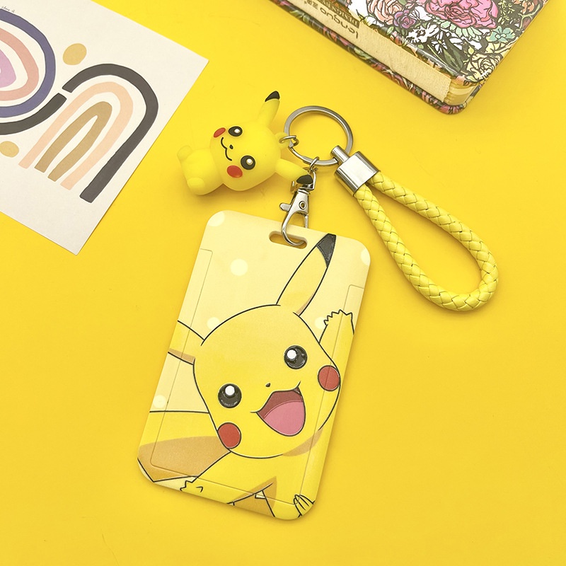 Túi Đựng Thẻ Học Sinh Hình Pikachu / Pokemon