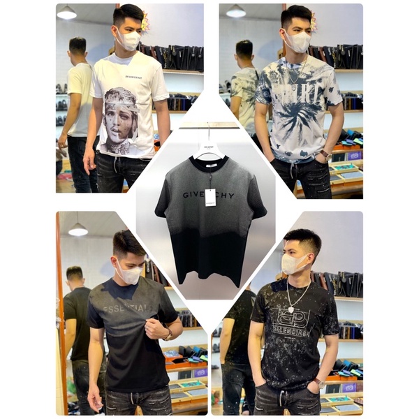 Áo phông loang nam, áo phông nam chất cotton siêu đẹp