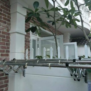 Giàn phơi inox dày