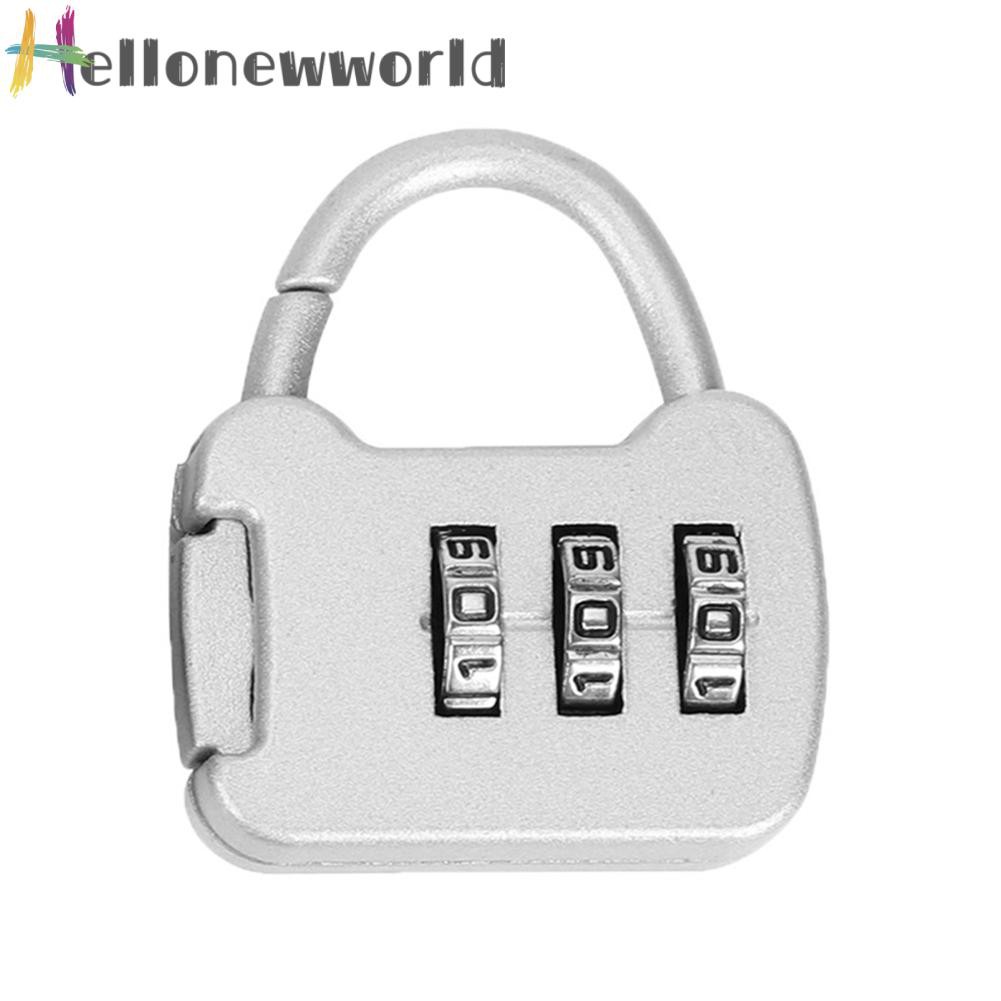 Ổ khóa mật khẩu 3 chữ số bằng hợp kim kẽm chất lượng cao cho vali