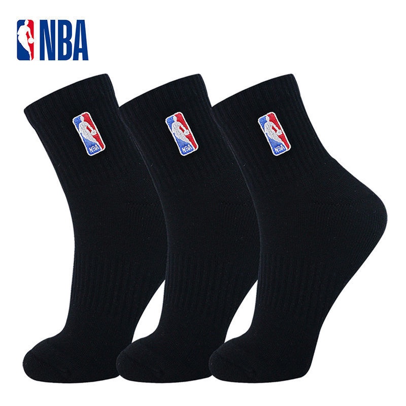 ▥vớ bóng rổ NBA trong ống thể thao nam chải bông hút ẩm và thoáng khí tập luyện dày dặn bốn mùa đáy khăn