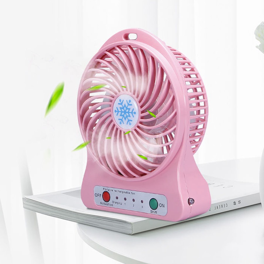 Quạt mini 3 tốc độ thổi bay cơn nóng tức thì | BigBuy360 - bigbuy360.vn