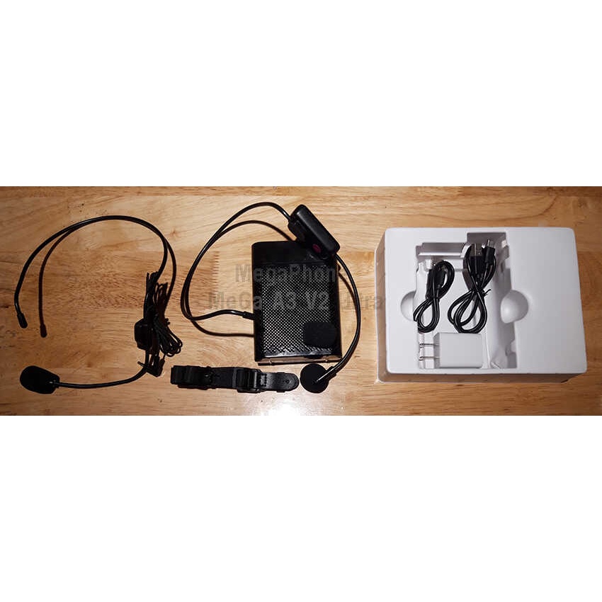 Máy trợ giảng không dây Esfor Fantasy Y3 Hàn Quốc, Loa Bluetooth song song 2 Mic, nhập khẩu chính hãng