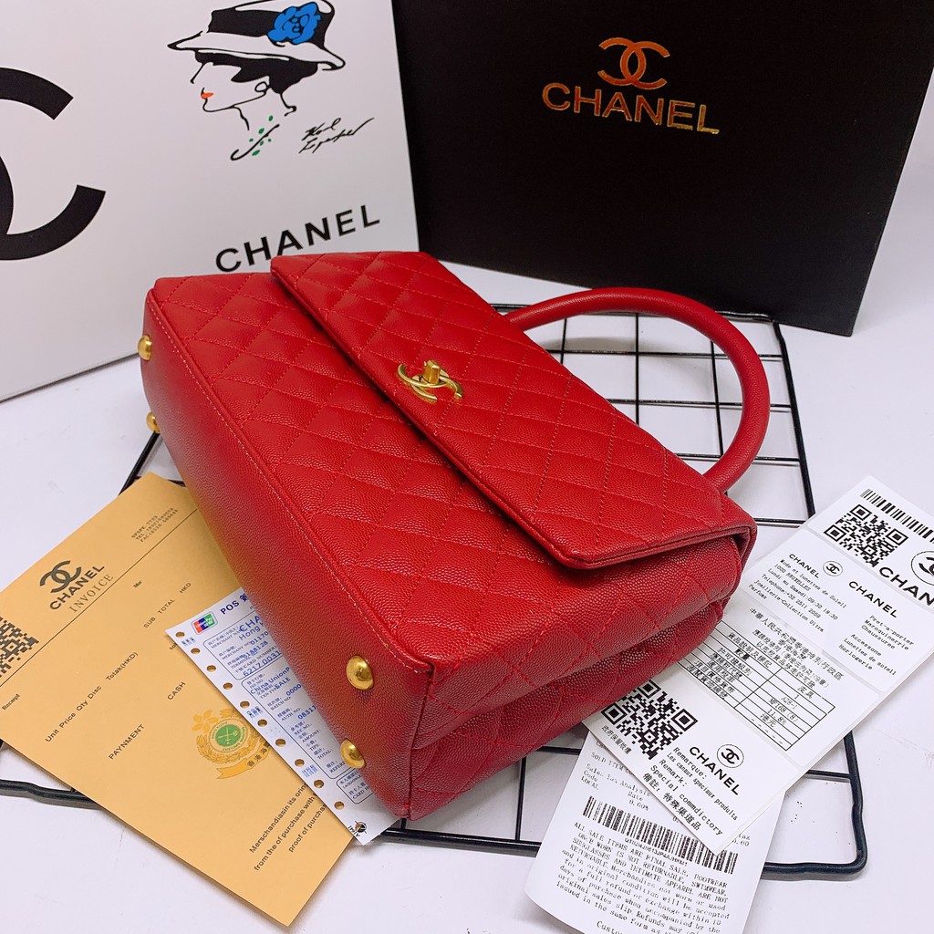 Túi xách hàng hiệu nữ  da caviar cao cấp mã HM40002