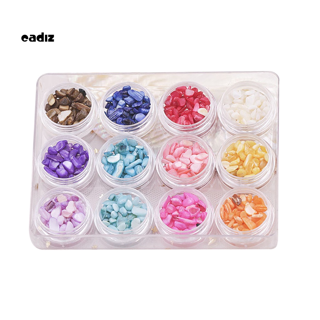 Phụ Kiện Vỏ Sò Dày Gọn Nhẹ Chống Rơi Trang Trí Móng Tay