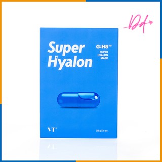 SUPER HYALON Mặt Nạ Cấp Nước và Dưỡng Ẩm Chuyên Sâu, Rubik, Chân Vịt Cay