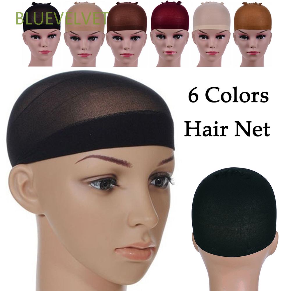 (Hàng Mới Về) Mũ Lưới Chụp Tóc Giả Màu Da Nâu Thời Trang