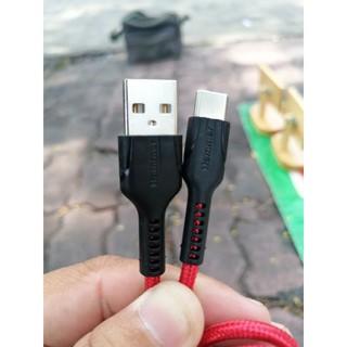 cáp sạc nhanh Hammer 1M micro,type c,dây dù