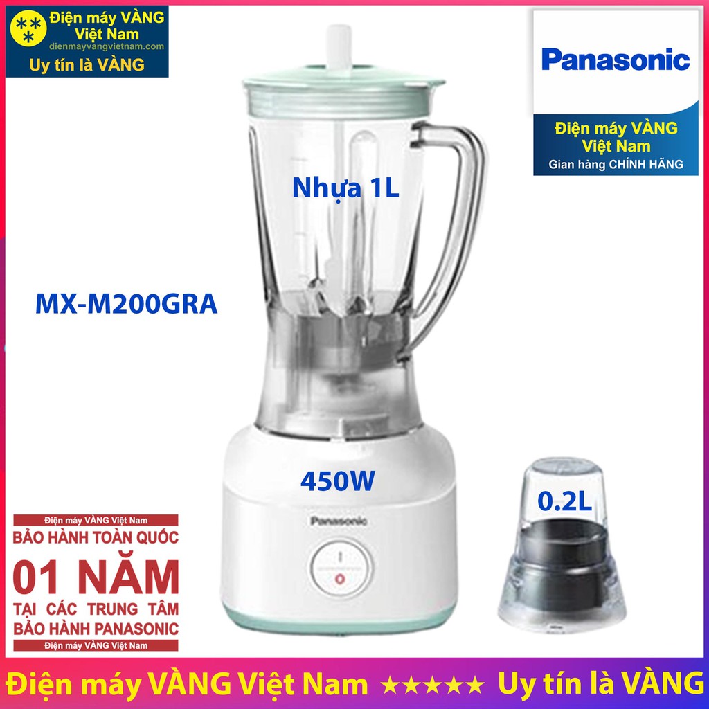 Máy xay sinh tố Panasonic MX-M100WRA MX-M100GRA MX-M200WRA MX-M200GRA MX-M210SRA MX-M300SRA MX-V300KRA MX-V310KRA