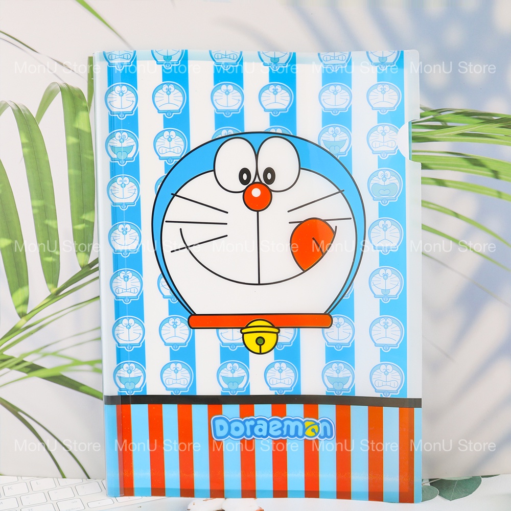 Bìa cây A4 hình DORAEMON DOREMON dễ thương cute MON0354 TooYoo