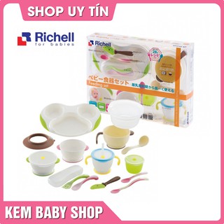 [Chính Hãng] Bộ ăn dặm toàn diện RICHELL Nhật Bản - đồ dùng ăn dặm kiểu Nhật cho bé