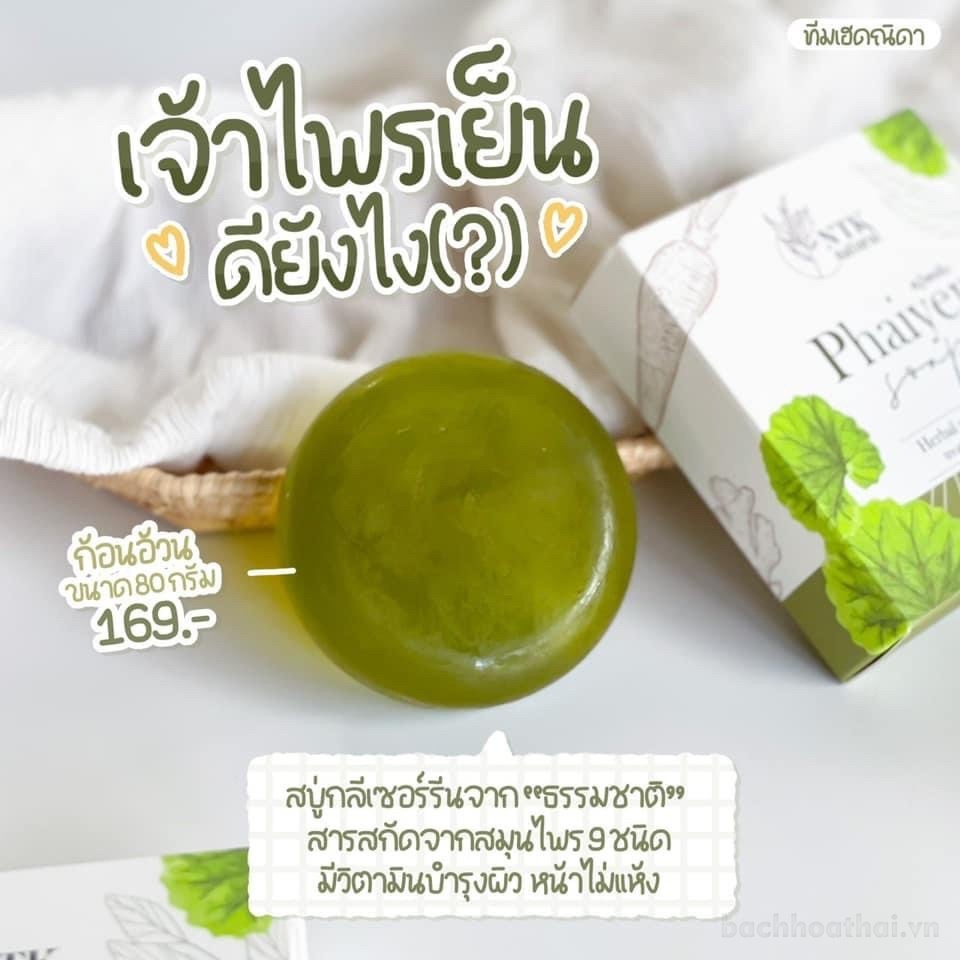 Sáp rửa mặt khắc phục mụn trắng da NTK Natural Phaiyen Thái lan