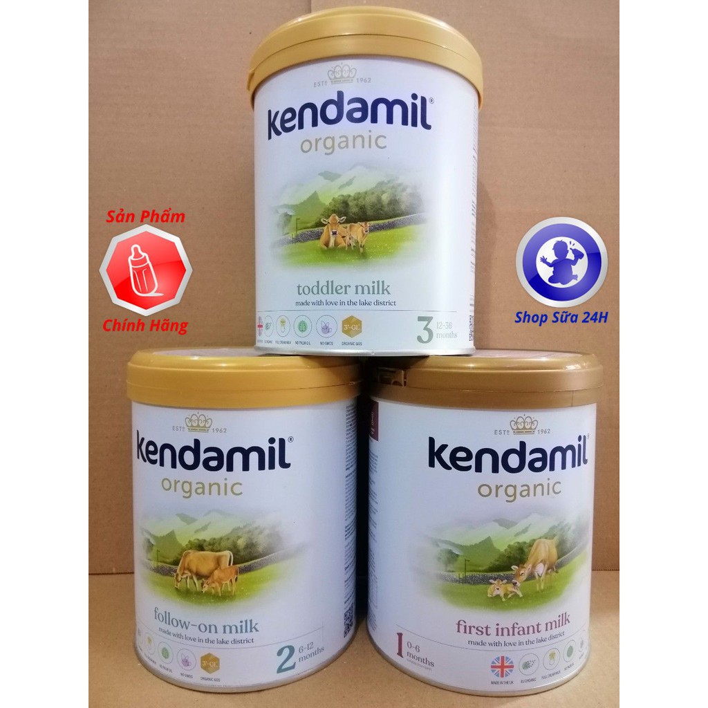 [DATE 9/2023] Sữa Kendamil Organic Số 1 Lon 800g