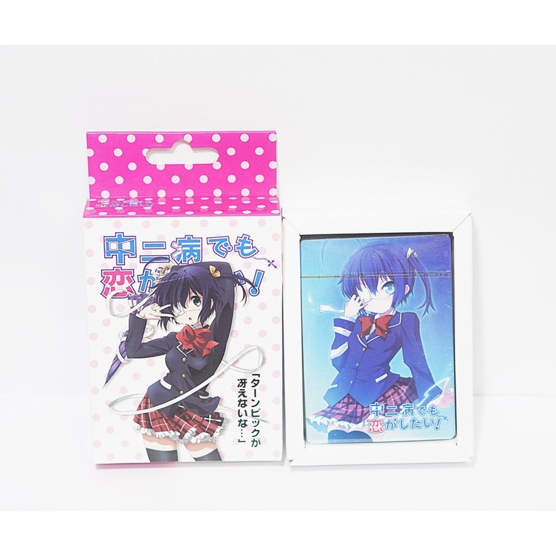 Bộ bài tây chuunibyou 54 ảnh bái nhau/bộ bài Tú lơ khơ chuunibyou