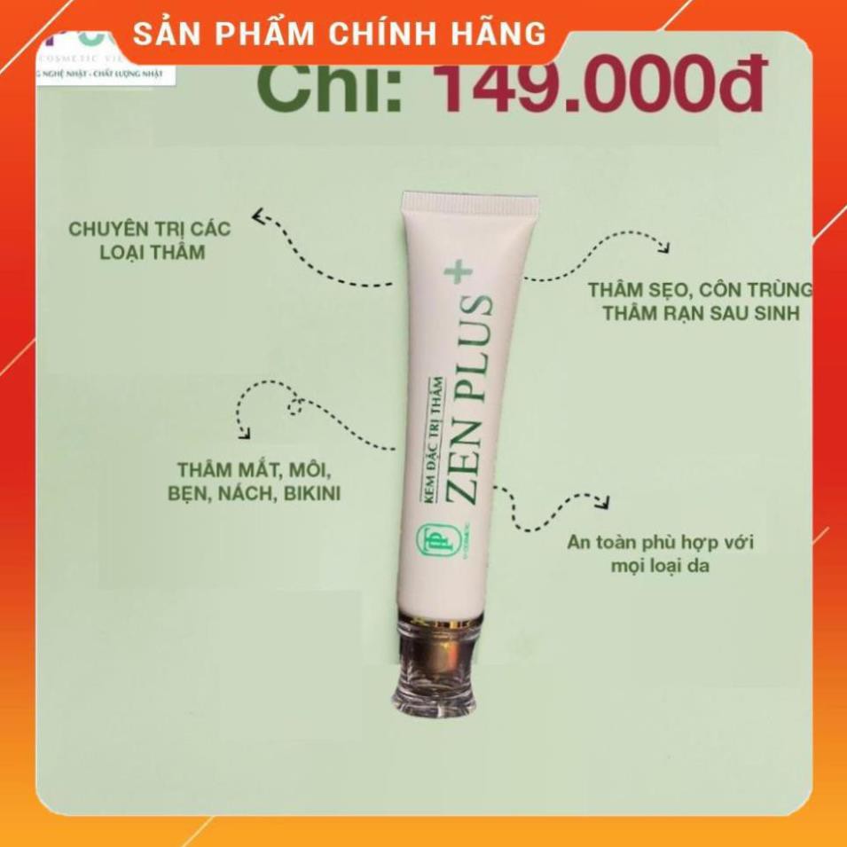 [Chính Hãng] Kem Ngừa Nám Zen Plus+ Tặng mặt nạ dưỡng trắng cấp ẩm Hàn Quốc