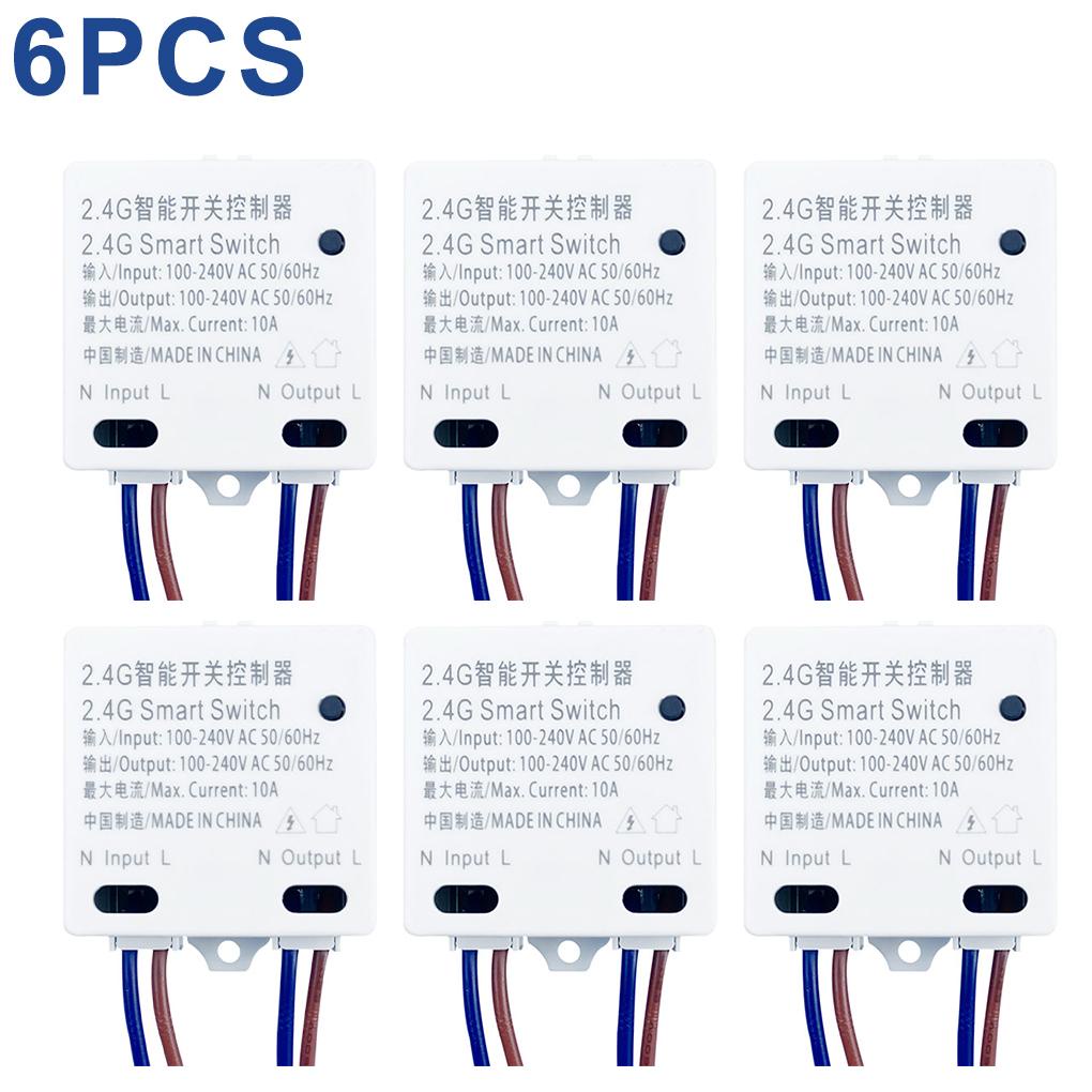 Mô Đun Công Tắc Mini 2 4G Không Dây Điều Khiển Đèn Từ Xa Bằng ABS Chống Cháy