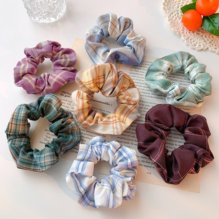 Dây buộc tóc Scrunchies tiểu thư phong cách nhẹ nhàng, ngọt ngào