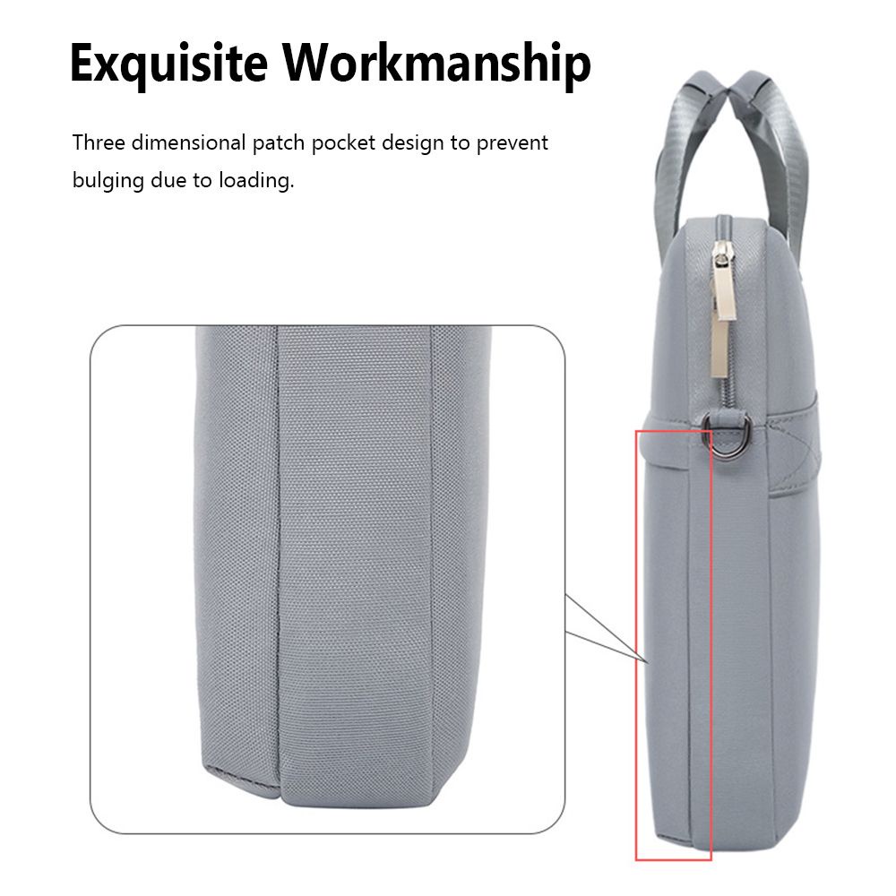 MUVAKO  Túi Đựng Laptop Chống Sốc Siêu Mỏng Cỡ Lớn 11 13 14 15.6 inch