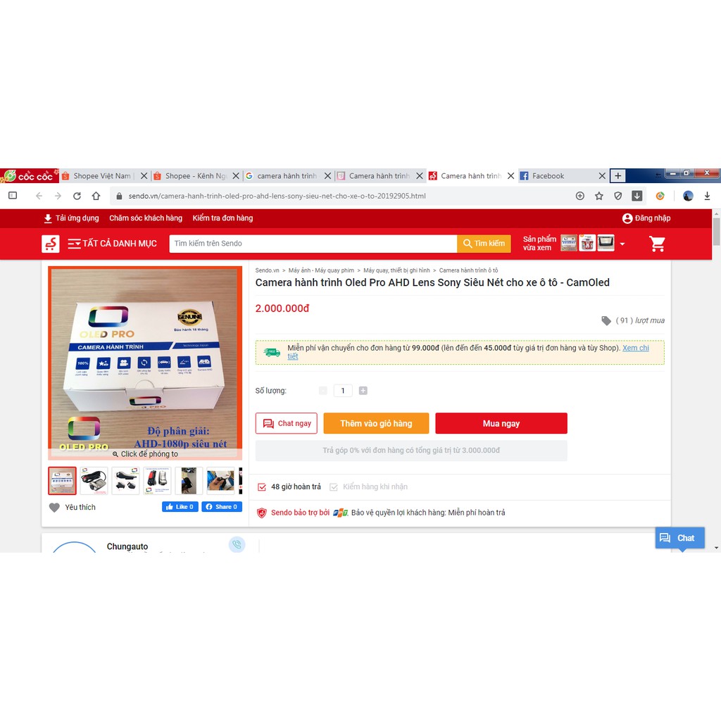 CAMERA HÀNH TRÌNH OLED PRO S400 LENS SONY SIÊU NÉT | BigBuy360 - bigbuy360.vn