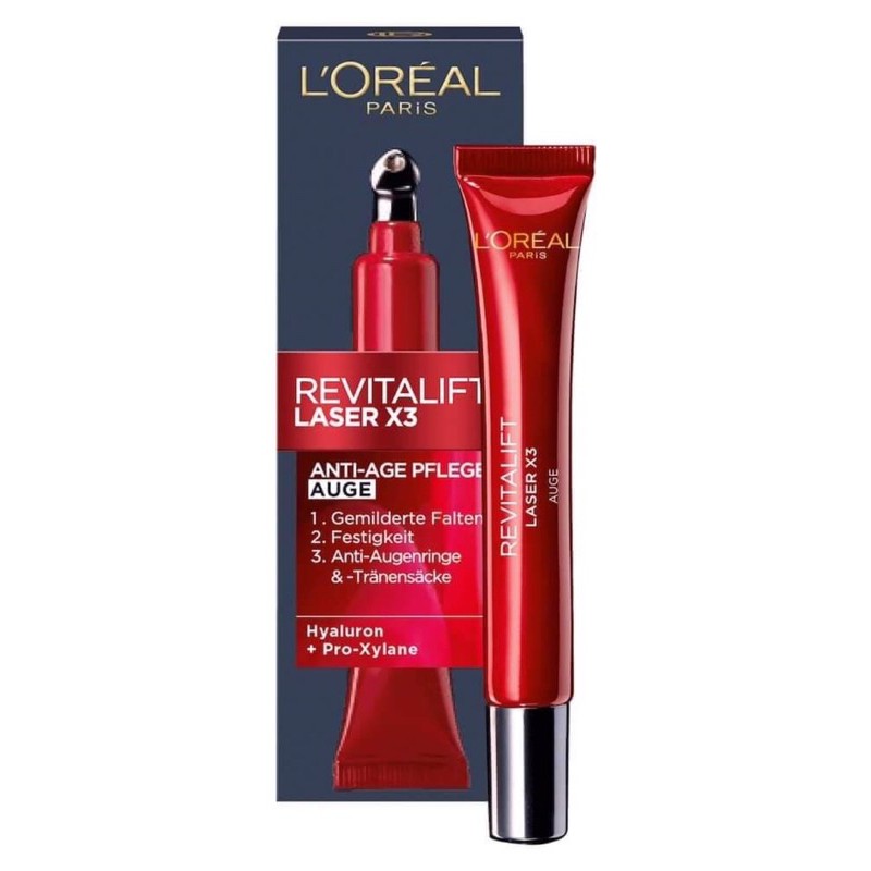 Làm mờ thâm quanh mắt L’oreal Paris Revitalift laser x3