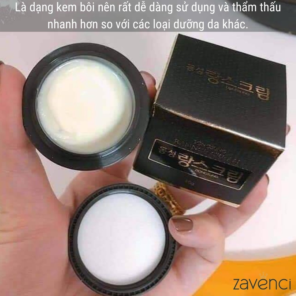 Kem nám dưỡng trắng da DONGSUNG Rannce Cream Hàn Quốc - mini 10g - ZAVENCI Official