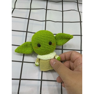 Móc khoá len handmade Baby Yoda Star War