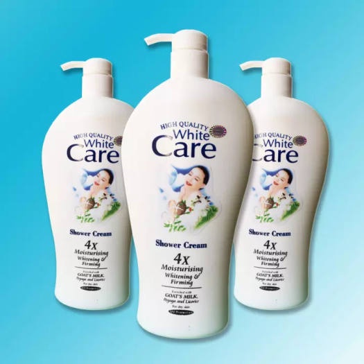 Combo 2 Chai Sữa tắm Dê White Care 4x _ 1200ml/1Chai - BX4015