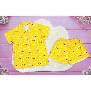 Bộ mặc nhà chất kate lụa