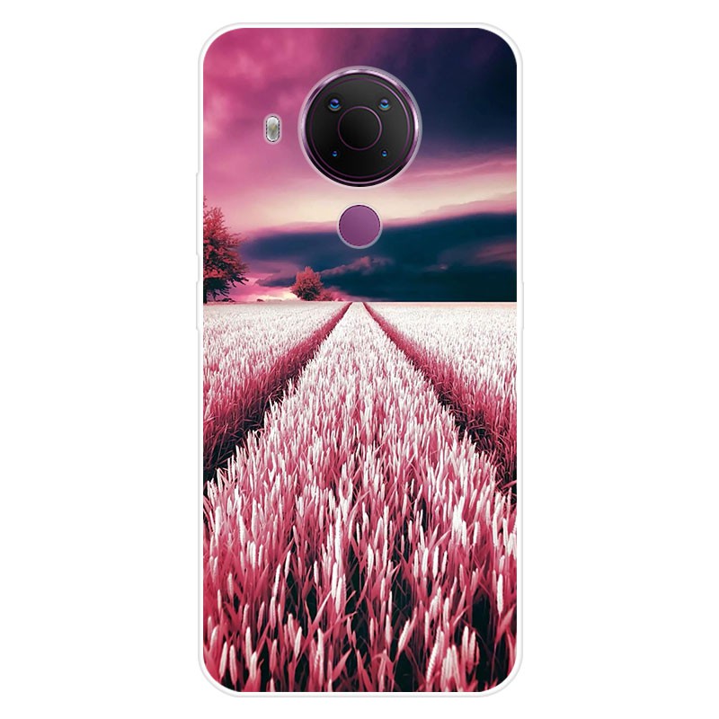 Ốp điện thoại từ TPU silicon mềm họa tiết hoạt hình dễ thương dành cho Nokia 5.4 Nokia5.4